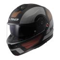 Casco Modulare Ls2 Ff908 Strobe Ii Orion M.black Purple Blue