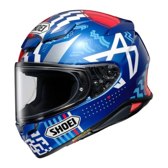 Casco Shoei Nxr2 Diggia Tc10 Blu