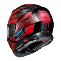 Casco Shoei Nxr2 Fortress Tc1 Rosso
