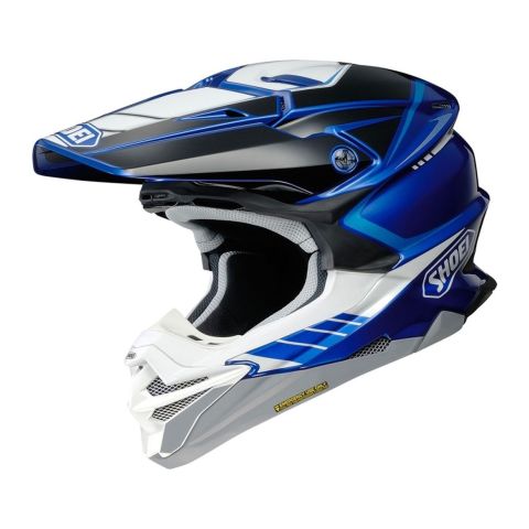 Casco Shoei Vfx-wr Jammer Tc2 Blu