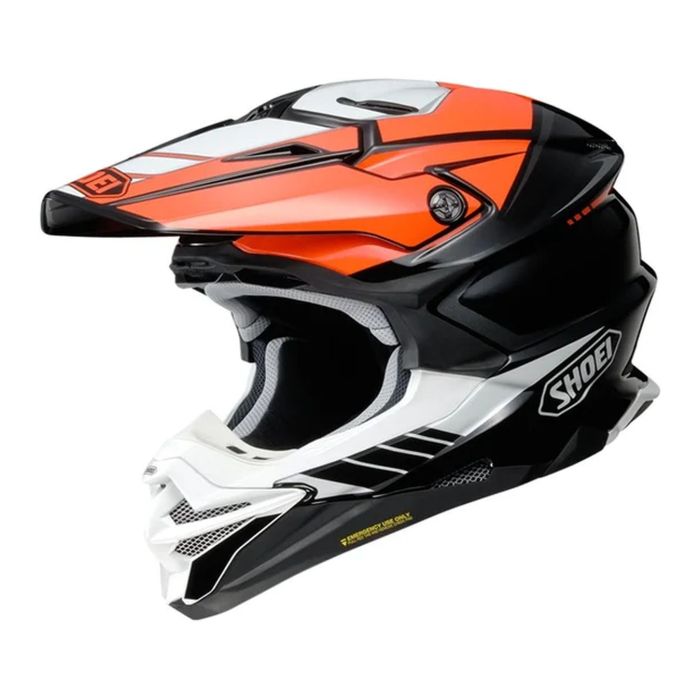 Casco Shoei Vfx-wr Jammer Tc8 Arancione