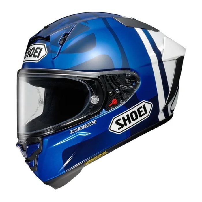 Casco Shoei X-spr Pro A.marquez V2 Tc2 Blu