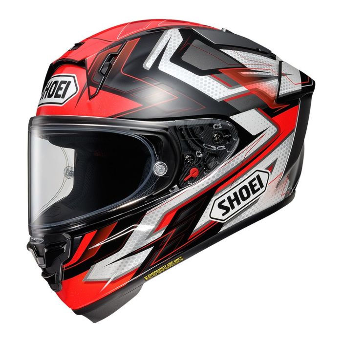 Casco Shoei X-spr Pro Escalate Tc1 Rosso