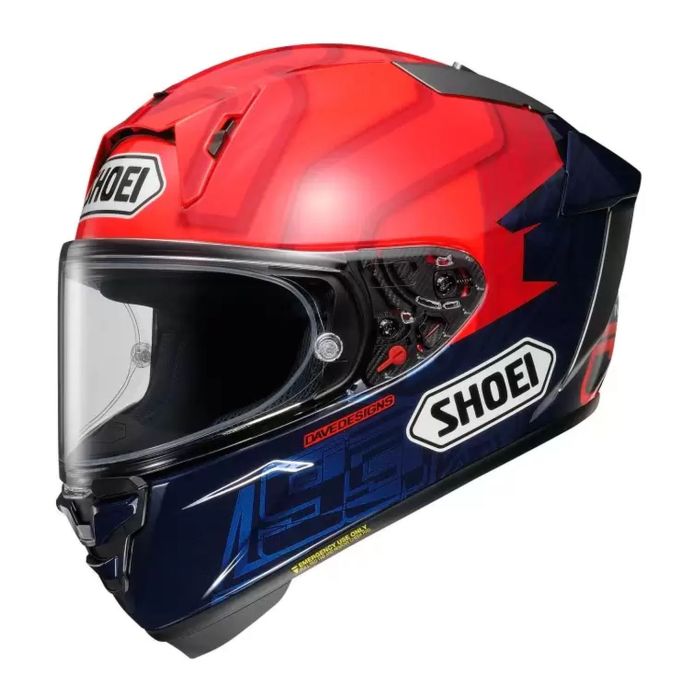 Casco Shoei X-spr Pro Marquez 7 Tc1 Rosso Blu