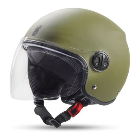 Casco Oj Aria Matt Green