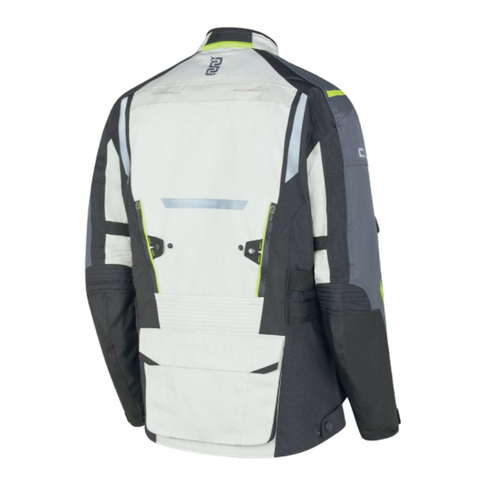 Giacca Estiva Oj Escaper J Ice/grey/yellow Fluo