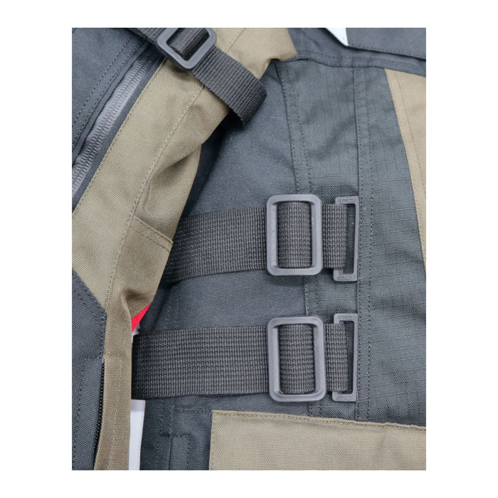 Giacca Estiva Oj Escaper J Green/black/red