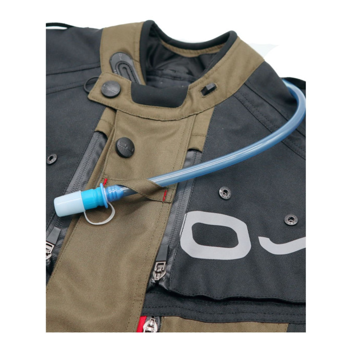 Giacca Estiva Oj Escaper J Green/black/red