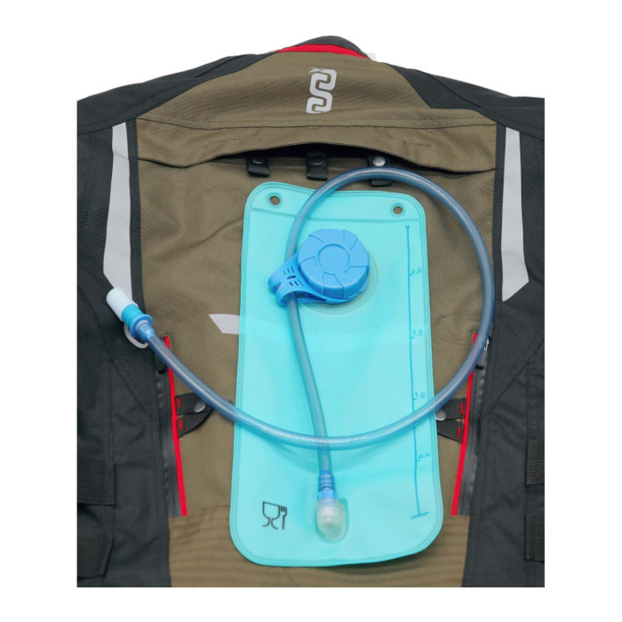 Giacca Estiva Oj Escaper J Green/black/red