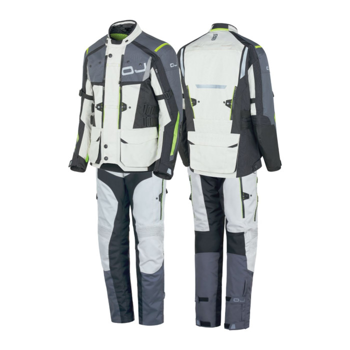 Pantalone Estivo Oj Escaper P Ice/grey/yellow Fluo