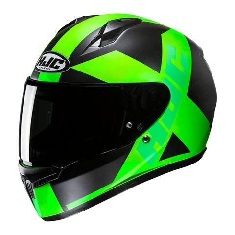 Casco Integrale Hjc C10 Tez Green