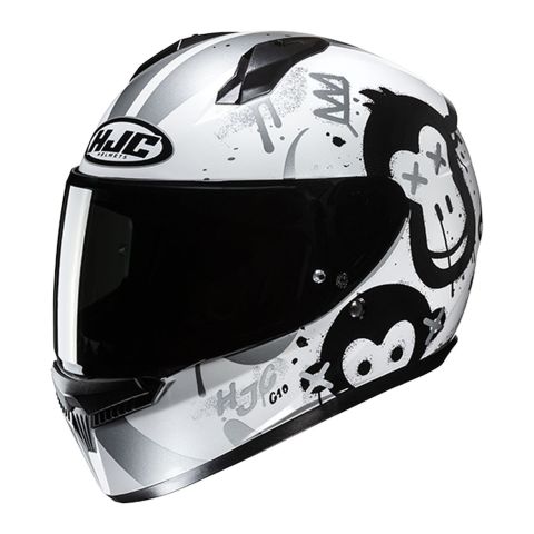 Casco Integrale Bambino Hjc C10 Geti White