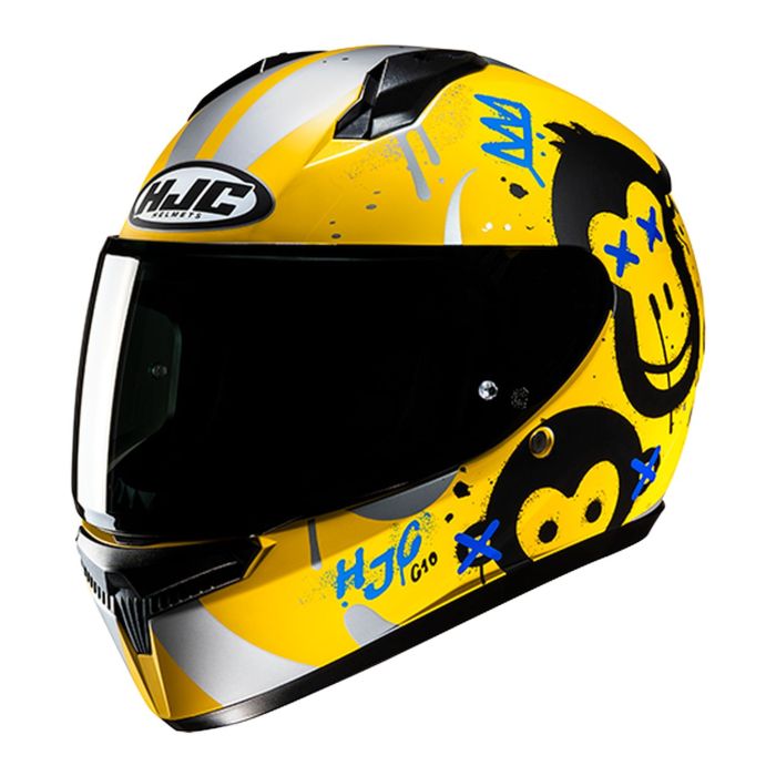 Casco Integrale Bambino Hjc C10 Geti Yellow Fluo