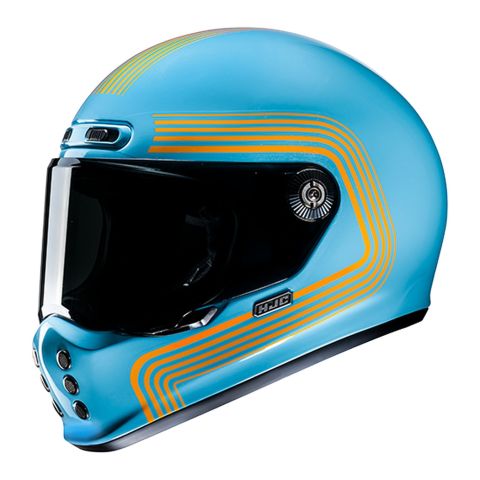 Casco Integrale Hjc V10 Foni Blue