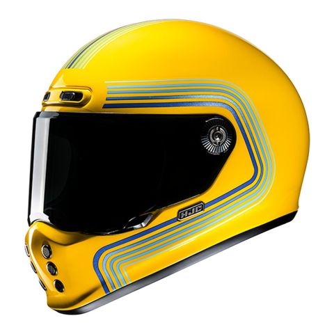 Casco Integrale Hjc V10 Foni Yellow