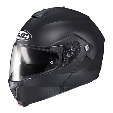 Casco Modulare Hjc C91n Solid Semi Flat Black