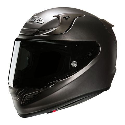 Casco Integrale Hjc Rpha12 Solid Semi Flat Titanium