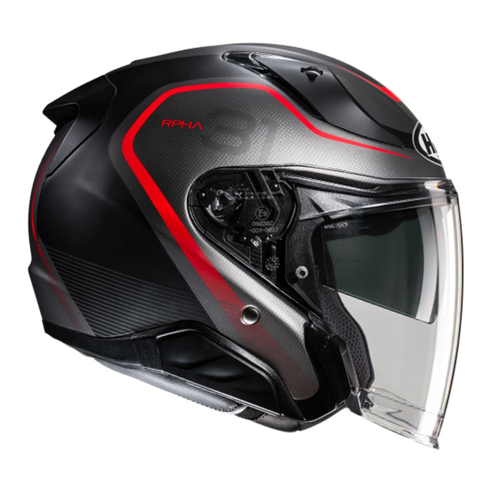 Casco Jet Hjc Rpha31 Kouv Red