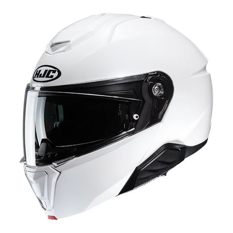 Casco Modulare Hjc I91 Solid Pearl White