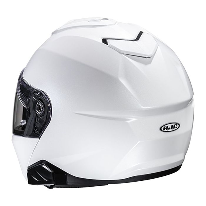Casco Modulare Hjc I91 Solid Pearl White