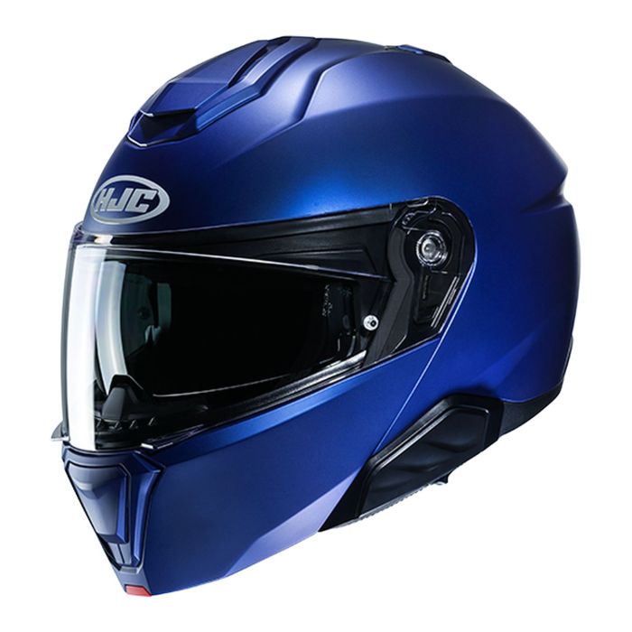 Casco Modulare Hjc I91 Solid Semi Flat Metal Blue