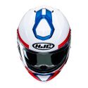 Casco Modulare Hjc I91 Bina White Blue Red
