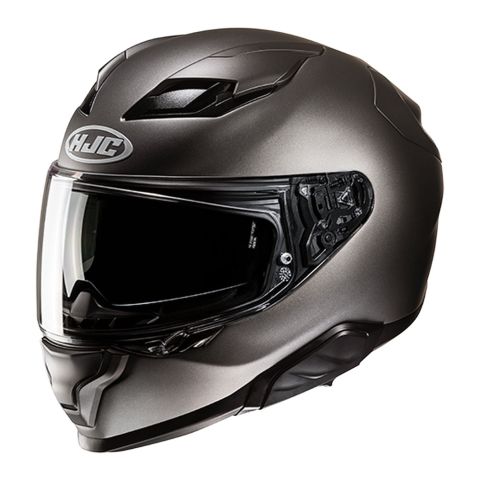 Casco Integrale Hjc F71 Solid Semi Flat Titanium