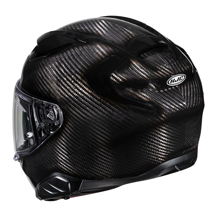 Casco Integrale Hjc F71 Carbon Solid Black