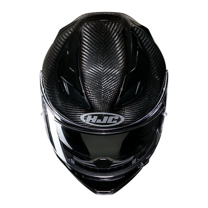 Casco Integrale Hjc F71 Carbon Solid Black