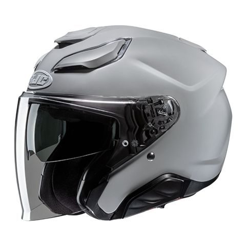 Casco Jet Hjc F31 Solid Nardo Grey