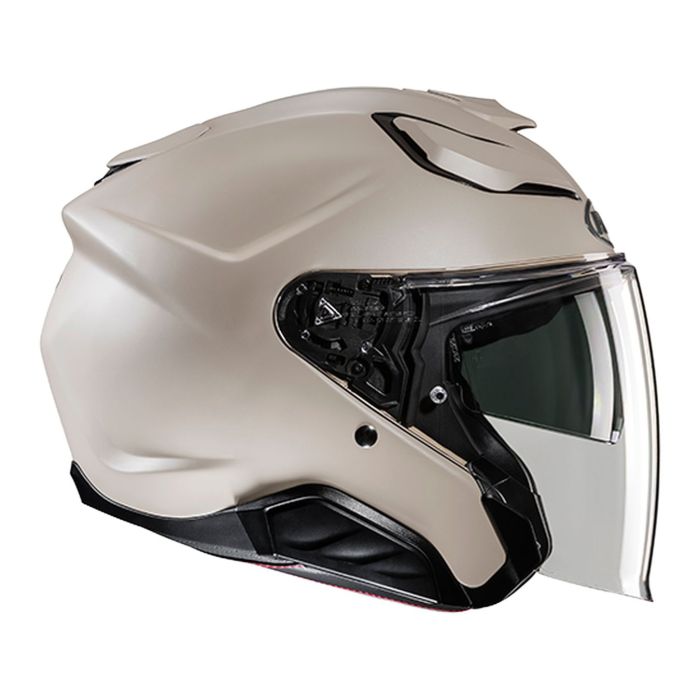 Casco Jet Hjc F31 Solid Semi Flat Sand Beige