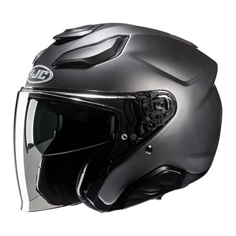 Casco Jet Hjc F31 Semi Flat Titanium