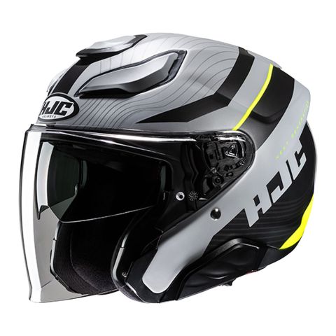 Casco Jet Hjc F31 Naby Yellow