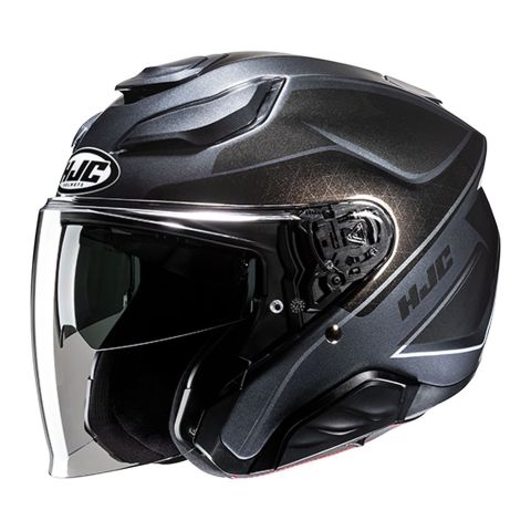 Casco Jet Hjc F31 Ludi Grey