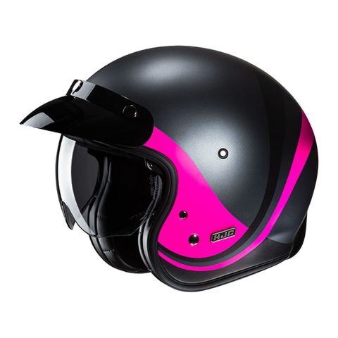 Casco Jet Hjc V31 Emgo Pink