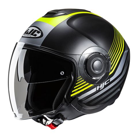 Casco Jet Hjc I40n Dova Yellow