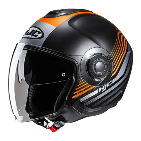 Casco Jet Hjc I40n Dova Orange