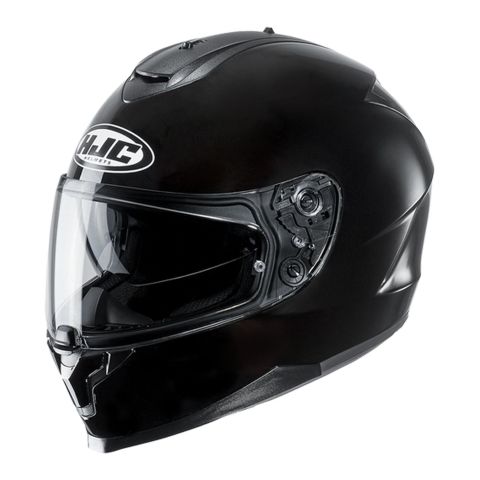 Casco Integrale Hjc C70n Solid Metal Black