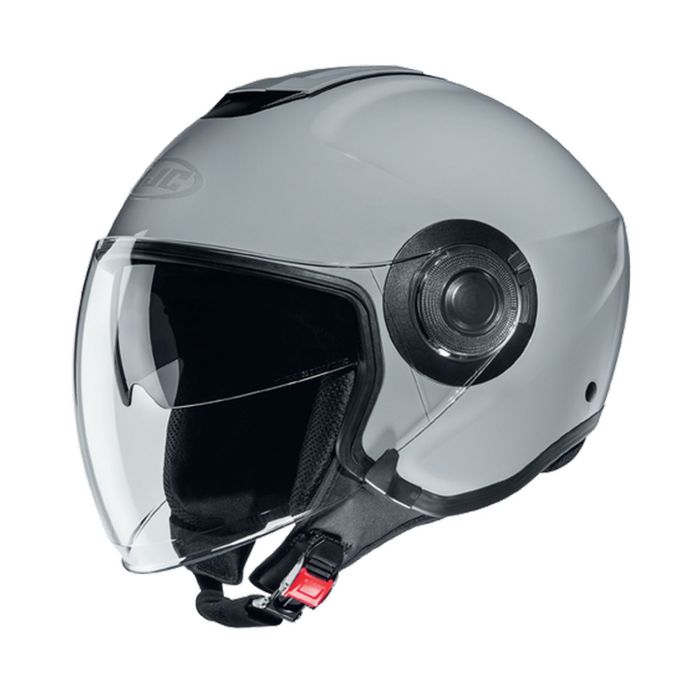 Casco Jet Hjc i40N Solid Nardo Grey