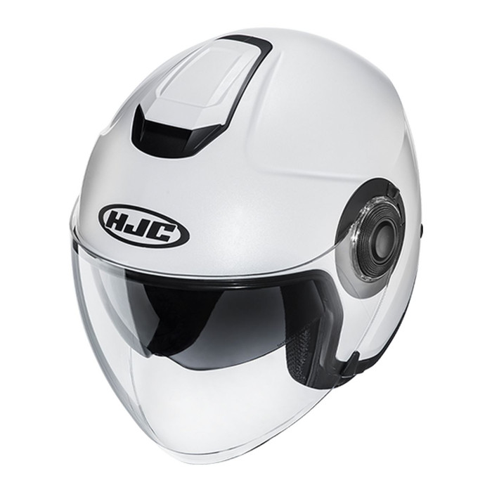 Casco Jet Hjc i40N Solid Pearl White