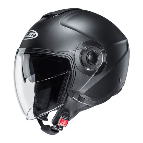 Casco Jet Hjc i40N Solid Semi Flat Black