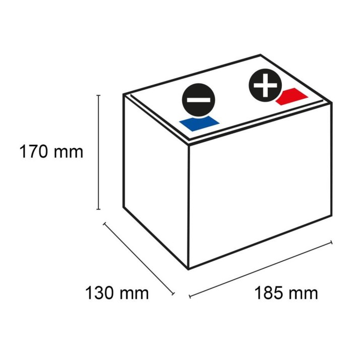 Batteria Exide 12v 30 Ah 300 A. Per Bmw