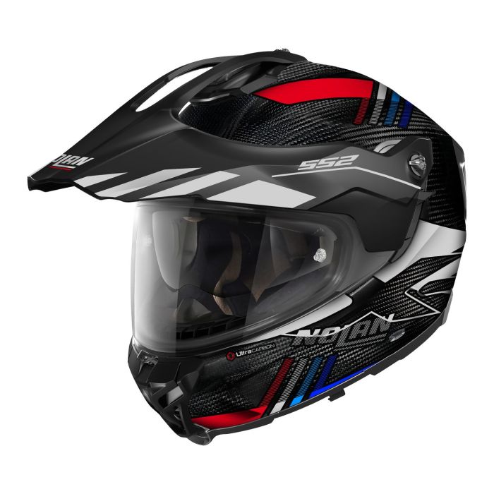 Casco Nolan X-552 Ultra Carbon Wingsuit Flat Carbon Red