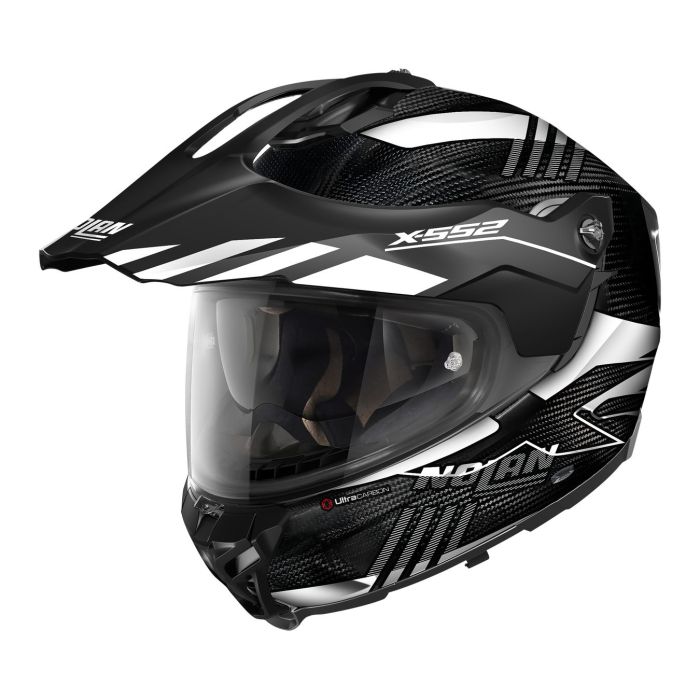 Casco Nolan X-552 Ultra Carbon Wingsuit Flat Carbon White