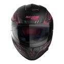 Casco Nolan N80-8 Turbolence N-com Flat Black Pink