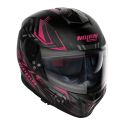 Casco Nolan N80-8 Turbolence N-com Flat Black Pink