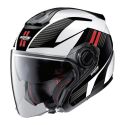Casco Nolan N40-5 06 Crosswalk N-com Metal White