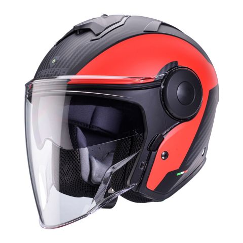 Casco Caberg Soho Milano Matt Black / Red