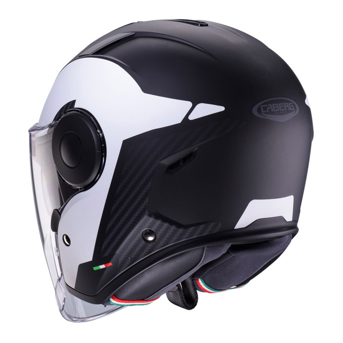 Casco Caberg Soho Milano Matt Black / White