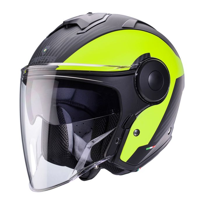 Casco Caberg Soho Milano Matt Black / Yellow